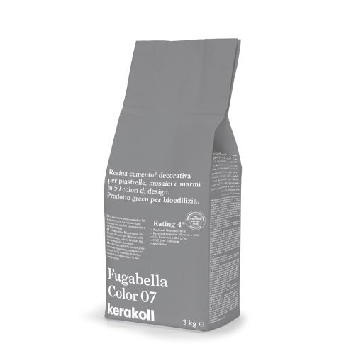 Fugabella Color 07, 3 kg tsementkitt plaatide vuukimiseks hinta ja tiedot | Laastit ja kitit | hobbyhall.fi