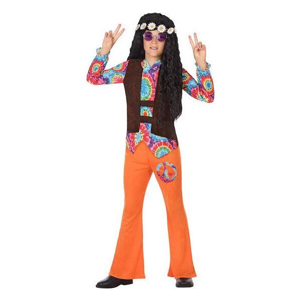 Puku lapsille Hippie Orange hinta ja tiedot | Naamiaisasut | hobbyhall.fi