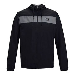 Miesten urheilutakki Under Armour Windbreaker, musta hinta ja tiedot | Miesten ulkoilutakit | hobbyhall.fi