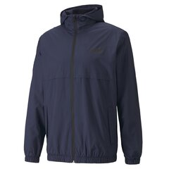 Miesten takki Puma Solid WindBreaker, sininen hinta ja tiedot | Miesten ulkoilutakit | hobbyhall.fi