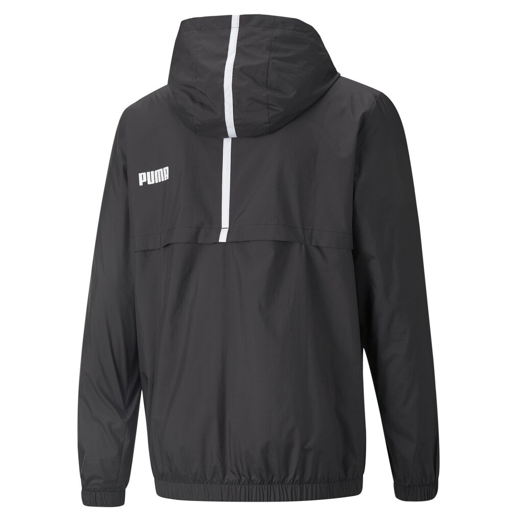 Miesten takki Puma Solid WindBreaker 847484014064535459012, musta hinta ja tiedot | Miesten ulkoilutakit | hobbyhall.fi