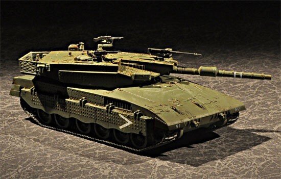 Trumpetin muovinen malli Israel Merkava Mk.III Baz MBT hinta ja tiedot | Pienoismallit | hobbyhall.fi