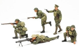 Tamiya Plastic World War I British Jalkaväkisarja hinta ja tiedot | Pienoismallit | hobbyhall.fi