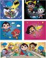 puzzle clementoni supercolor dc comics, 10in1 hinta ja tiedot | Palapelit | hobbyhall.fi