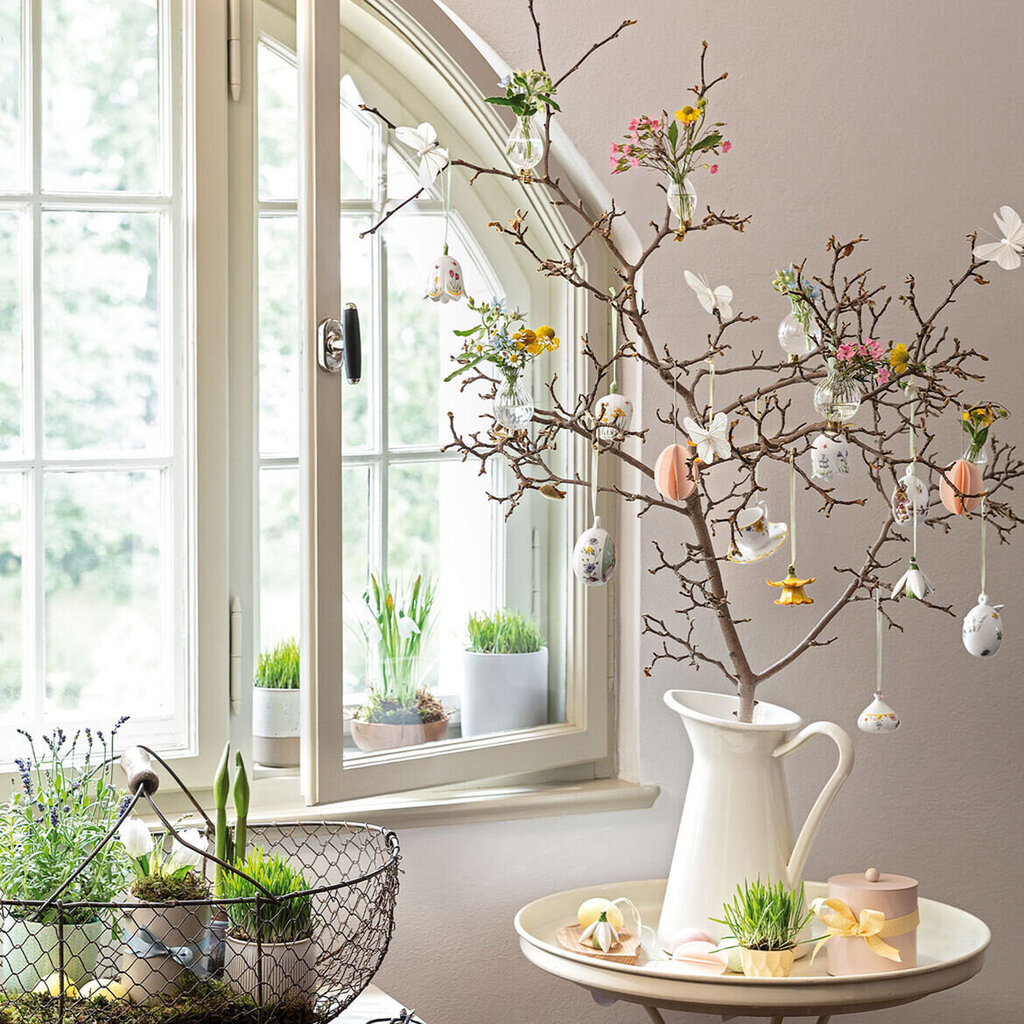 Villeroy & Boch "Mini Flower Bells" kevät-pääsiäinen kokoelma 1 kpl. hinta ja tiedot | Juhlakoristeet | hobbyhall.fi