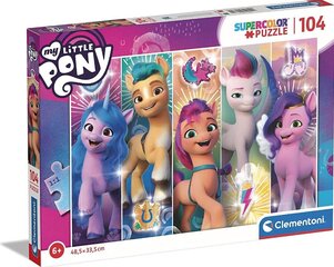 palapeli clementoni, my little pony 104 palaa 25732 hinta ja tiedot | Palapelit | hobbyhall.fi