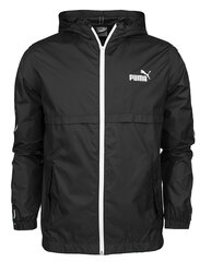 Puma miesten takki Ess+Tape Windbreaker 847477 01, musta hinta ja tiedot | Miesten ulkoilutakit | hobbyhall.fi