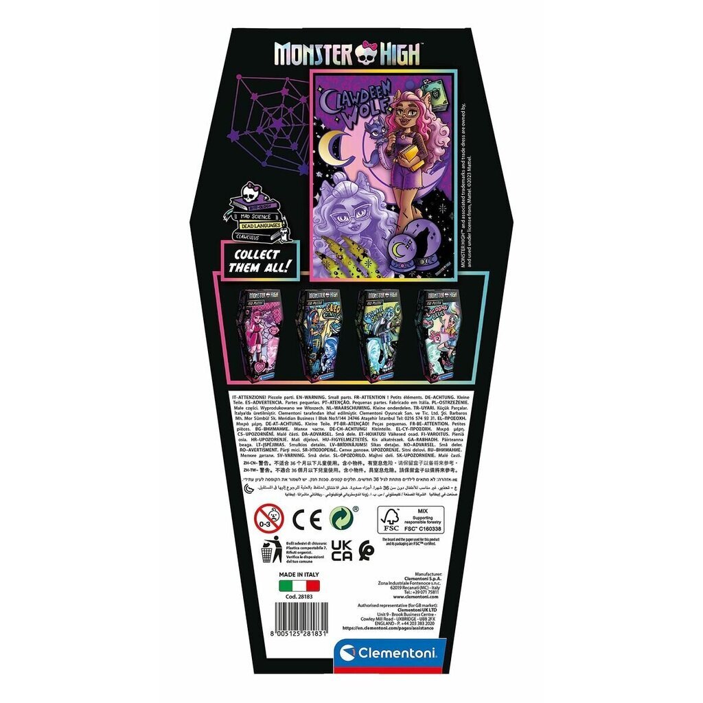 monster high clawdeen wolf puzzle, 150 d. hinta ja tiedot | Palapelit | hobbyhall.fi