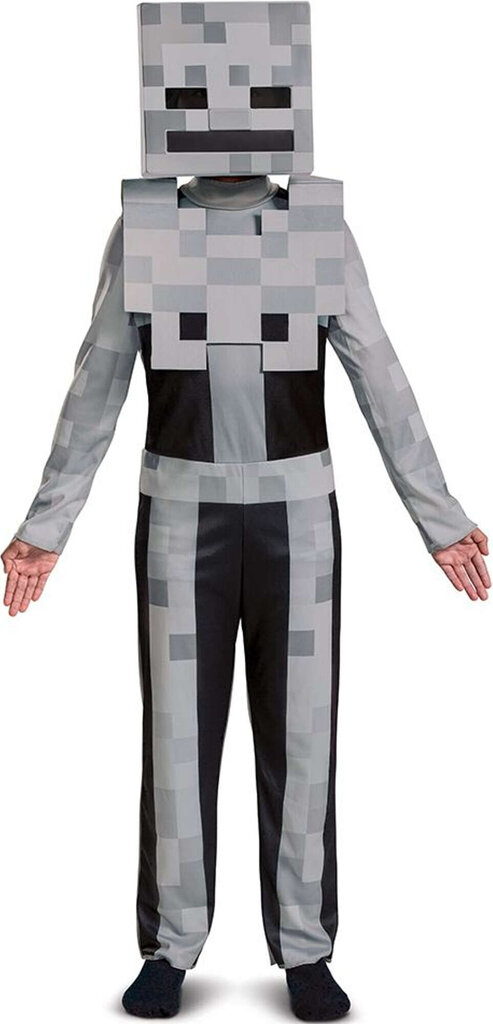 Karnevaaliasu Karnevaaliasu Minecraft Skeleton Disguise, 1 kpl. hinta ja tiedot | Naamiaisasut | hobbyhall.fi