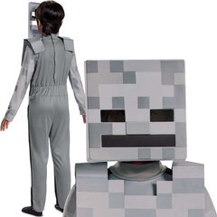 Karnevaaliasu Karnevaaliasu Minecraft Skeleton Disguise, 1 kpl. hinta ja tiedot | Naamiaisasut | hobbyhall.fi