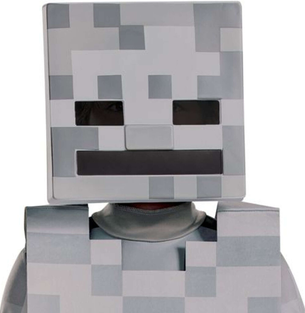 Karnevaaliasu Karnevaaliasu Minecraft Skeleton Disguise, 1 kpl. hinta ja tiedot | Naamiaisasut | hobbyhall.fi