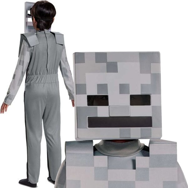 Karnevaaliasu Karnevaaliasu Minecraft Skeleton Disguise, 1 kpl.