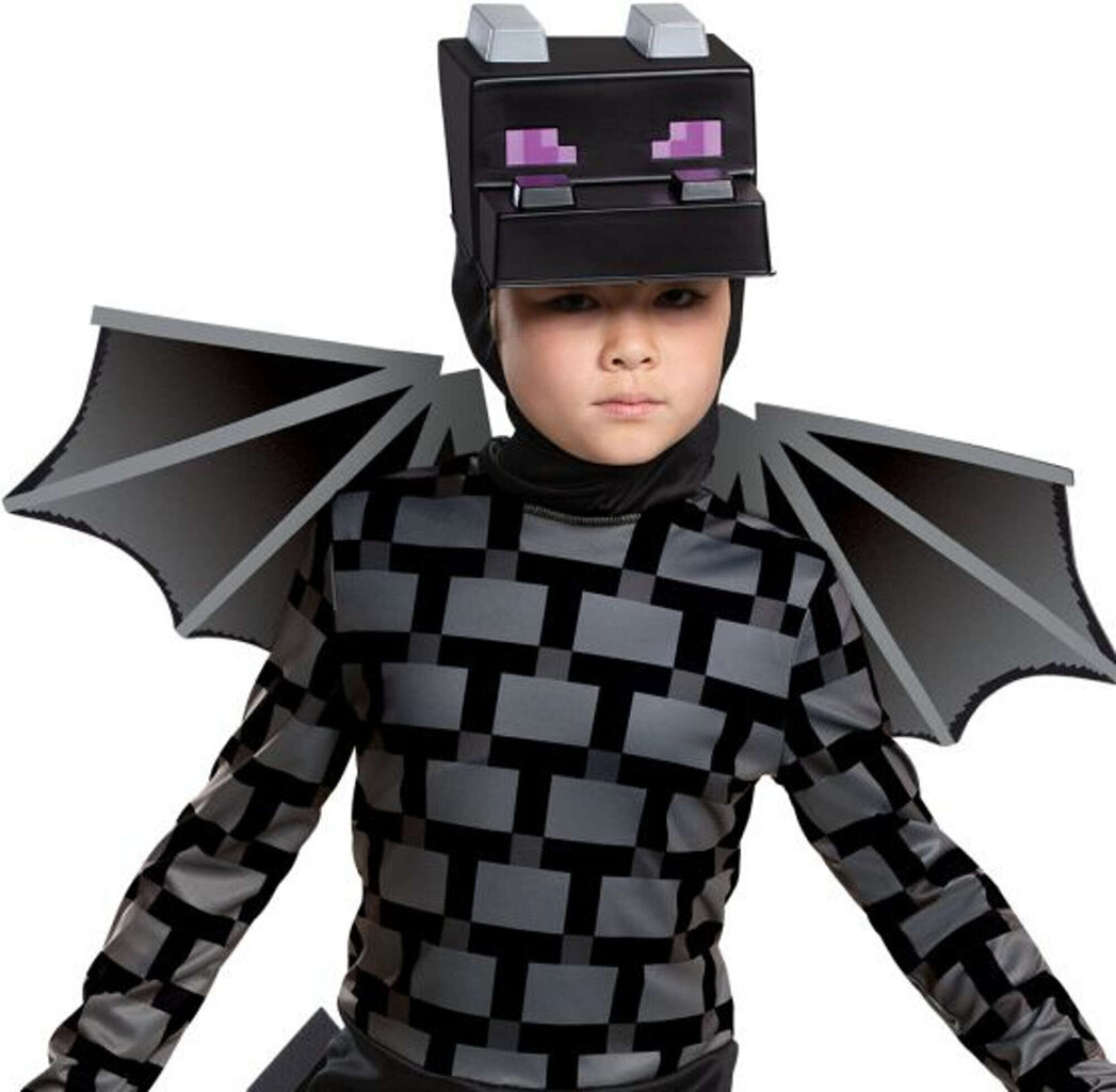 Karnevaaliasu Minecraft Halloween Ender, 4-6 vuotta hinta ja tiedot | Naamiaisasut | hobbyhall.fi