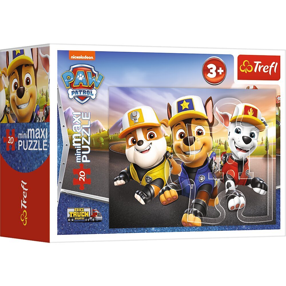 puzzle paw patrol puppies-patrol trefl, 20 kpl. hinta ja tiedot | Palapelit | hobbyhall.fi