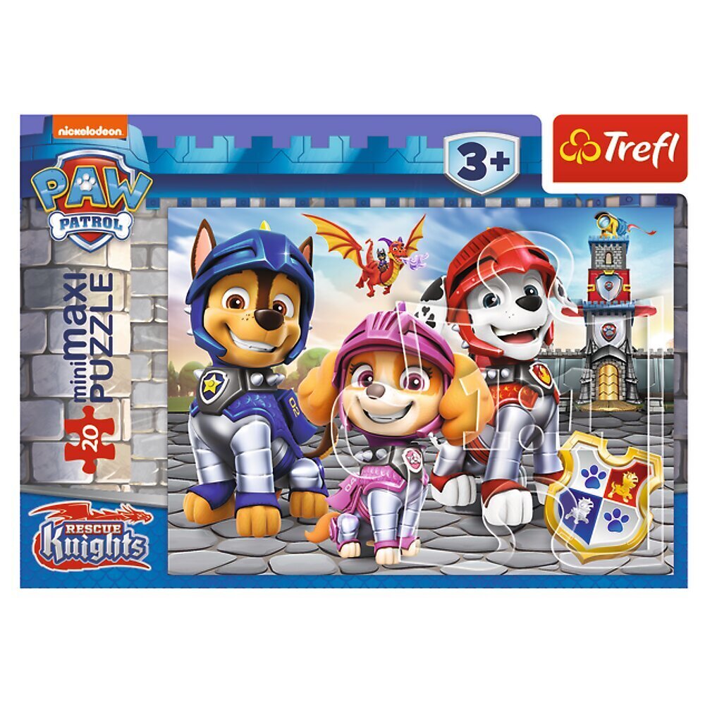 puzzle paw patrol puppies-patrol trefl, 20 kpl. hinta ja tiedot | Palapelit | hobbyhall.fi