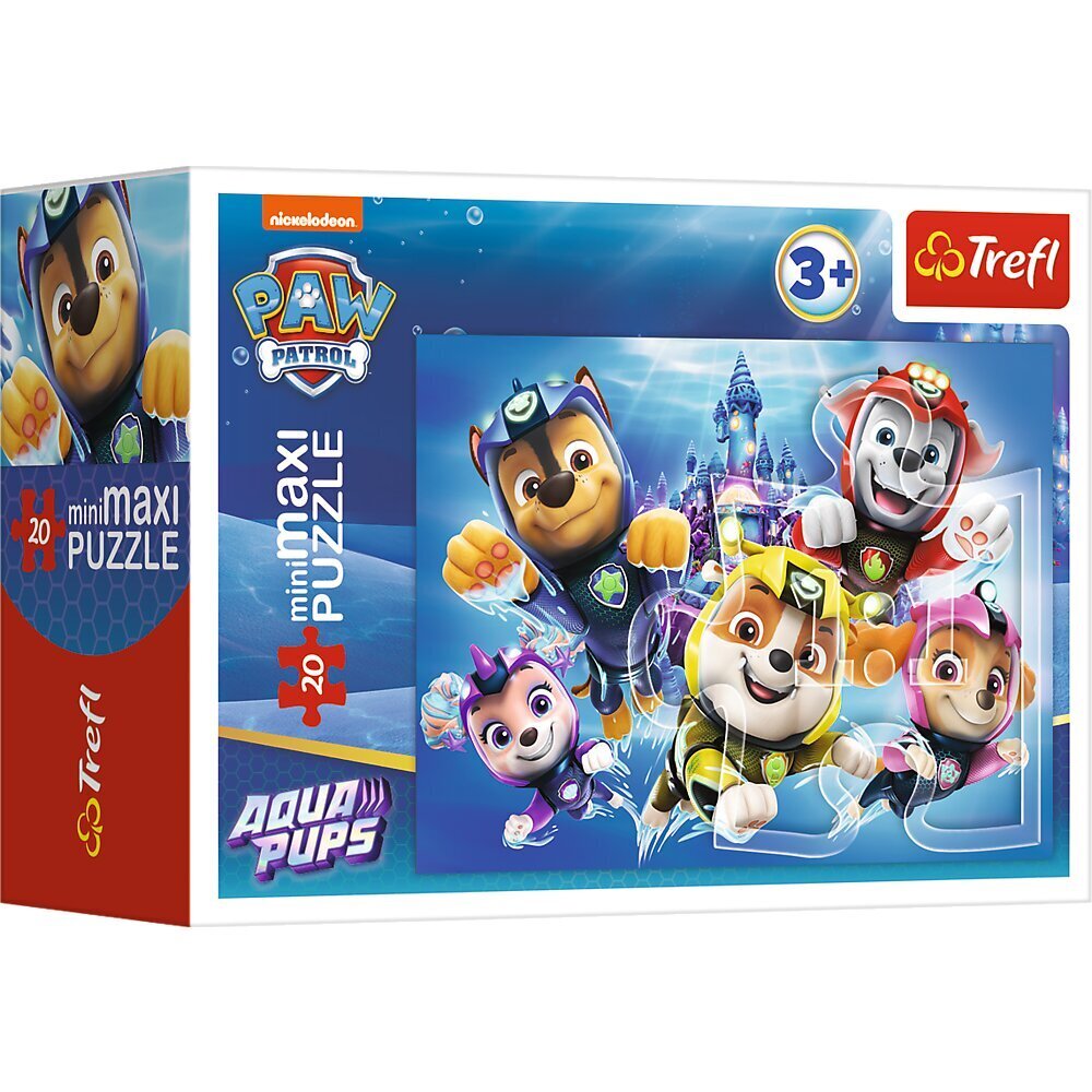 puzzle paw patrol puppies-patrol trefl, 20 kpl. hinta ja tiedot | Palapelit | hobbyhall.fi