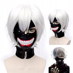 Peruukki Tokyo Ghoul Cosplay hinta ja tiedot | Naamiaisasut | hobbyhall.fi