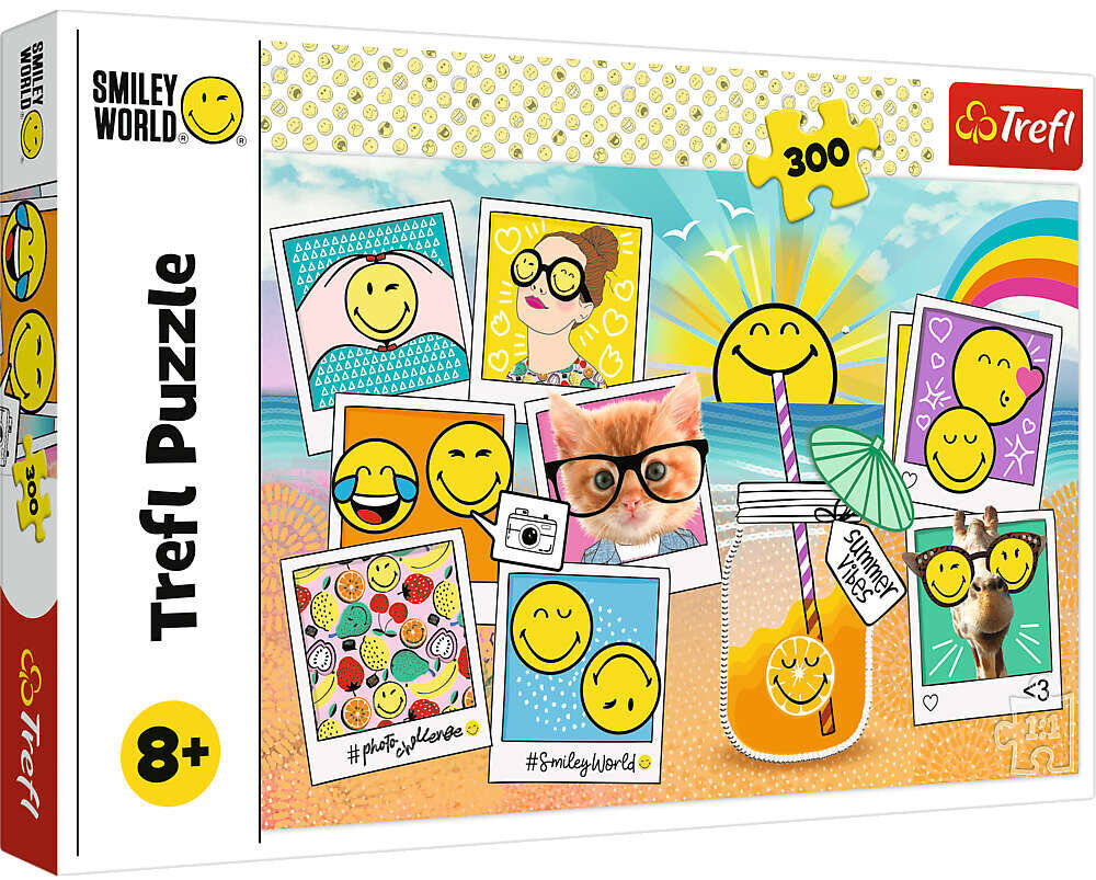 smiley world trefl palapeli, 300 d. hinta ja tiedot | Palapelit | hobbyhall.fi