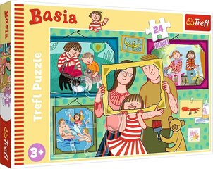 puzzle basia ja hänen päivänsä trefl, 24d hinta ja tiedot | Palapelit | hobbyhall.fi