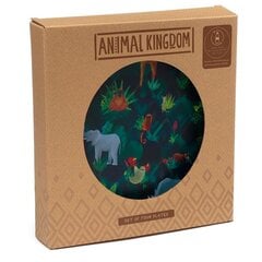 4 pikniklautasen setti - Animal Kingdom hinta ja tiedot | Retkiastiat | hobbyhall.fi