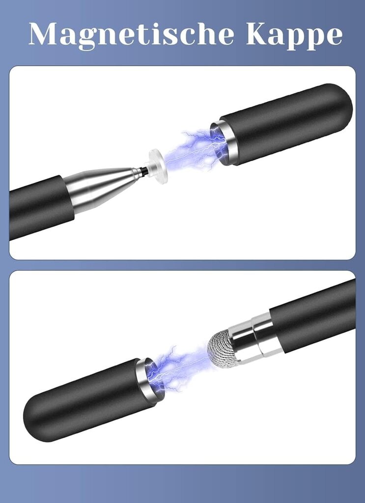 Mixoo Disc Stylus - Precision Touch, musta, Universal hinta ja tiedot | Tablettien lisätarvikkeet | hobbyhall.fi