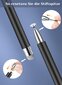 Mixoo Disc Stylus - Precision Touch, musta, Universal hinta ja tiedot | Tablettien lisätarvikkeet | hobbyhall.fi