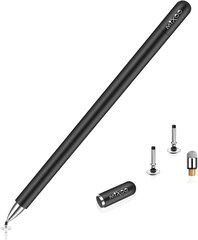 Mixoo Disc Stylus - Precision Touch, musta, Universal hinta ja tiedot | Tablettien lisätarvikkeet | hobbyhall.fi