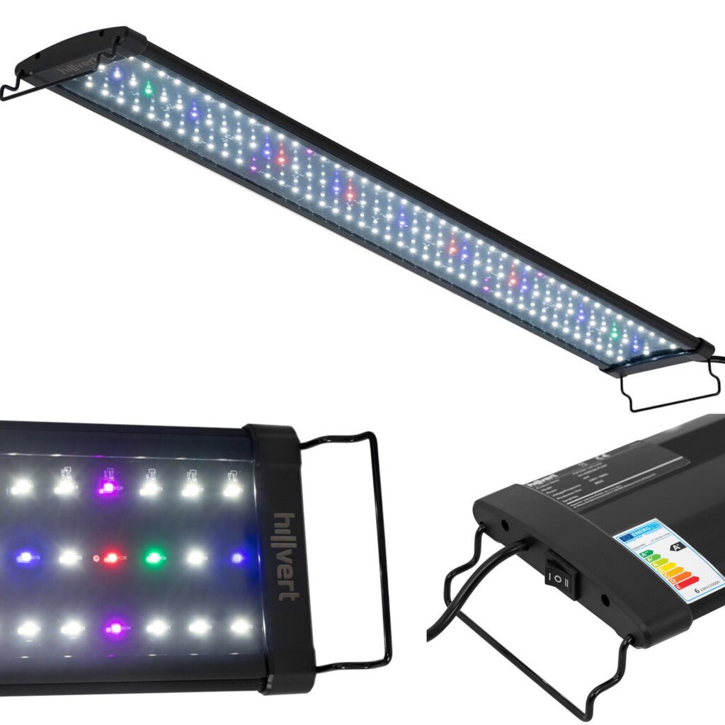 LED-akvaariolamppu kasvien kasvulle, 129 diodia, 87 cm, 25 W hinta ja tiedot | Sisäpuutarhat ja kasvilamput | hobbyhall.fi