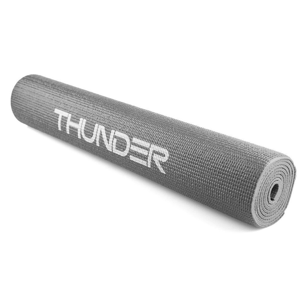 Urheilumatto Thunder, 173x61cm, harmaa hinta ja tiedot | Joogamatot | hobbyhall.fi