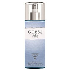 Vartalospray Guess Guess 1981 Indigo (250 ml) hinta ja tiedot | Naisten hajuvedet | hobbyhall.fi