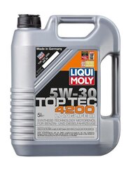 Liqui Moly Top Tec 4200 5W-30 moottoriöljy, 5L hinta ja tiedot | Moottoriöljyt | hobbyhall.fi