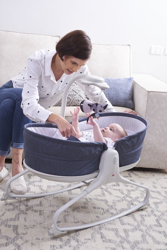 Sänky Tiny Love Rocker Napper 3in1, Denim hinta ja tiedot | Sitterit | hobbyhall.fi