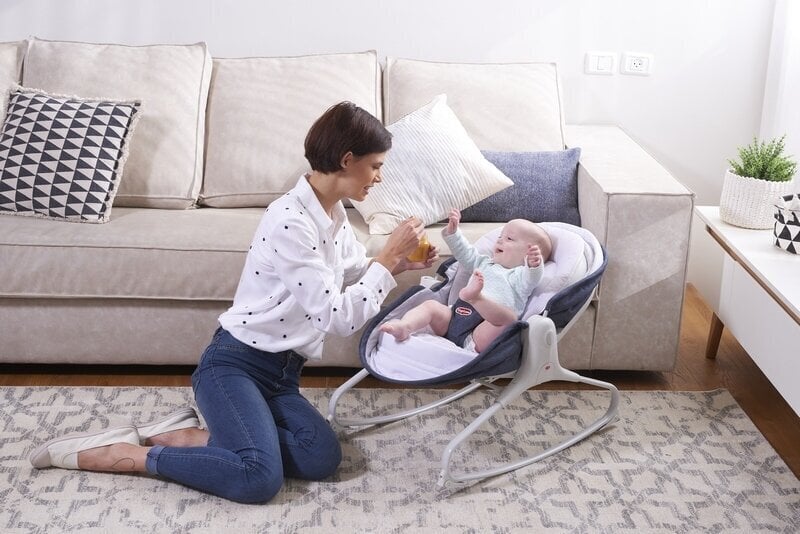 Sänky Tiny Love Rocker Napper 3in1, Denim hinta ja tiedot | Sitterit | hobbyhall.fi