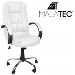 Työtuoli Malatec 8984, valkoinen hinta ja tiedot | Toimistotuolit | hobbyhall.fi