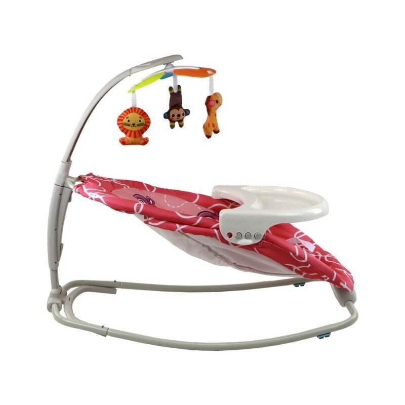 Keinutuoli Lean Toys Bouncer Rocker 2in1 hinta ja tiedot | Sitterit | hobbyhall.fi