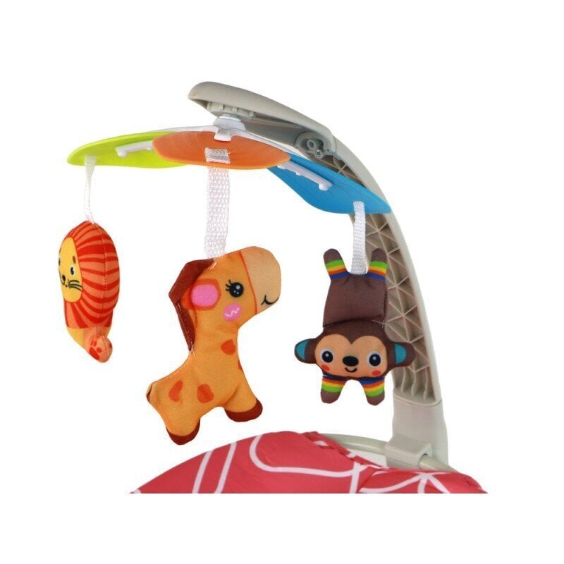 Keinutuoli Lean Toys Bouncer Rocker 2in1 hinta ja tiedot | Sitterit | hobbyhall.fi