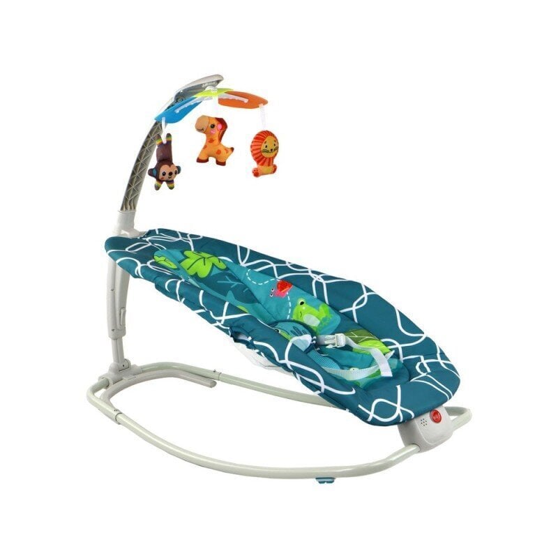 Keinutuoli Lean Toys Bouncer Rocker 2in1 hinta ja tiedot | Sitterit | hobbyhall.fi