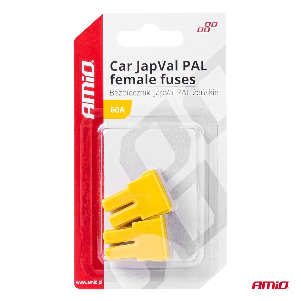 Suojaus JAPVAL PAL 2kpl naaras 60A hinta ja tiedot | Lisätarvikkeet autoiluun | hobbyhall.fi