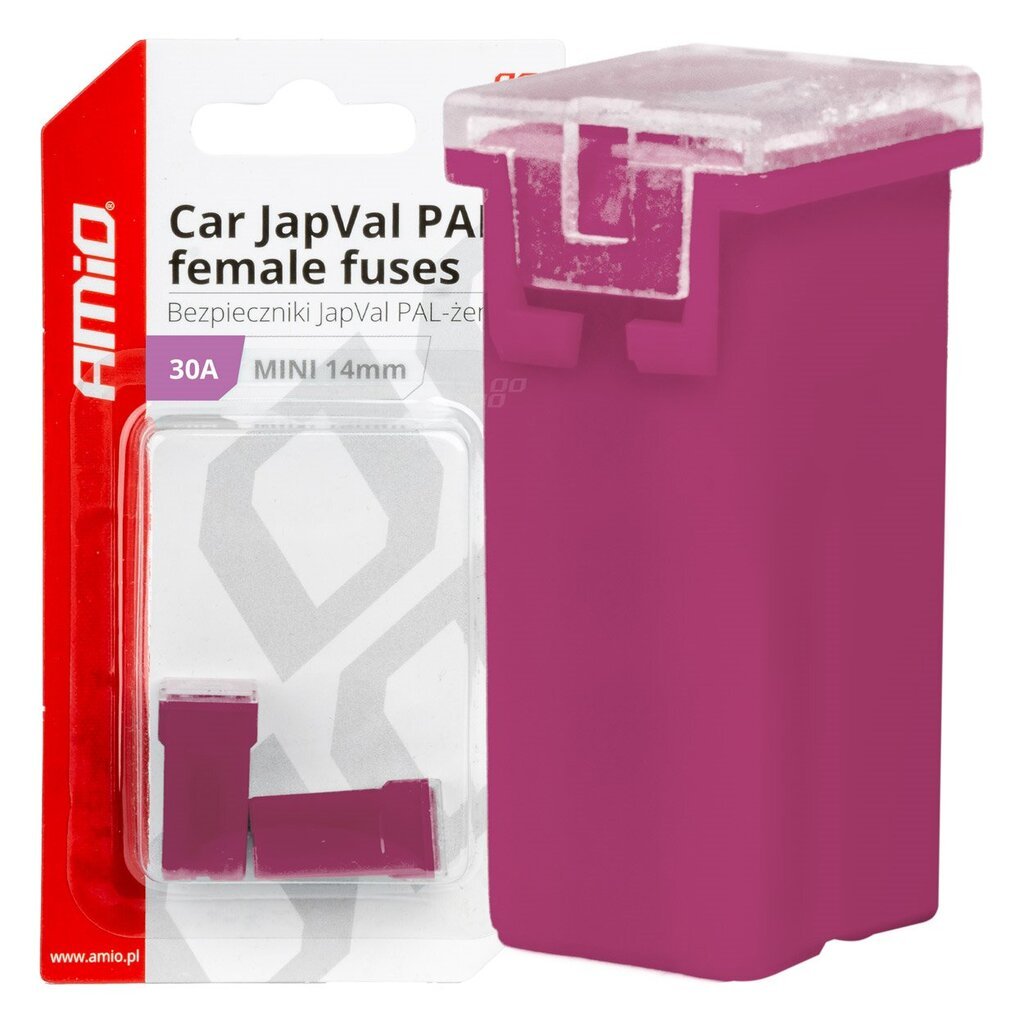 Suojaus JAPVAL PAL mini 2kpl naaras 14mm 30 hinta ja tiedot | Lisätarvikkeet autoiluun | hobbyhall.fi