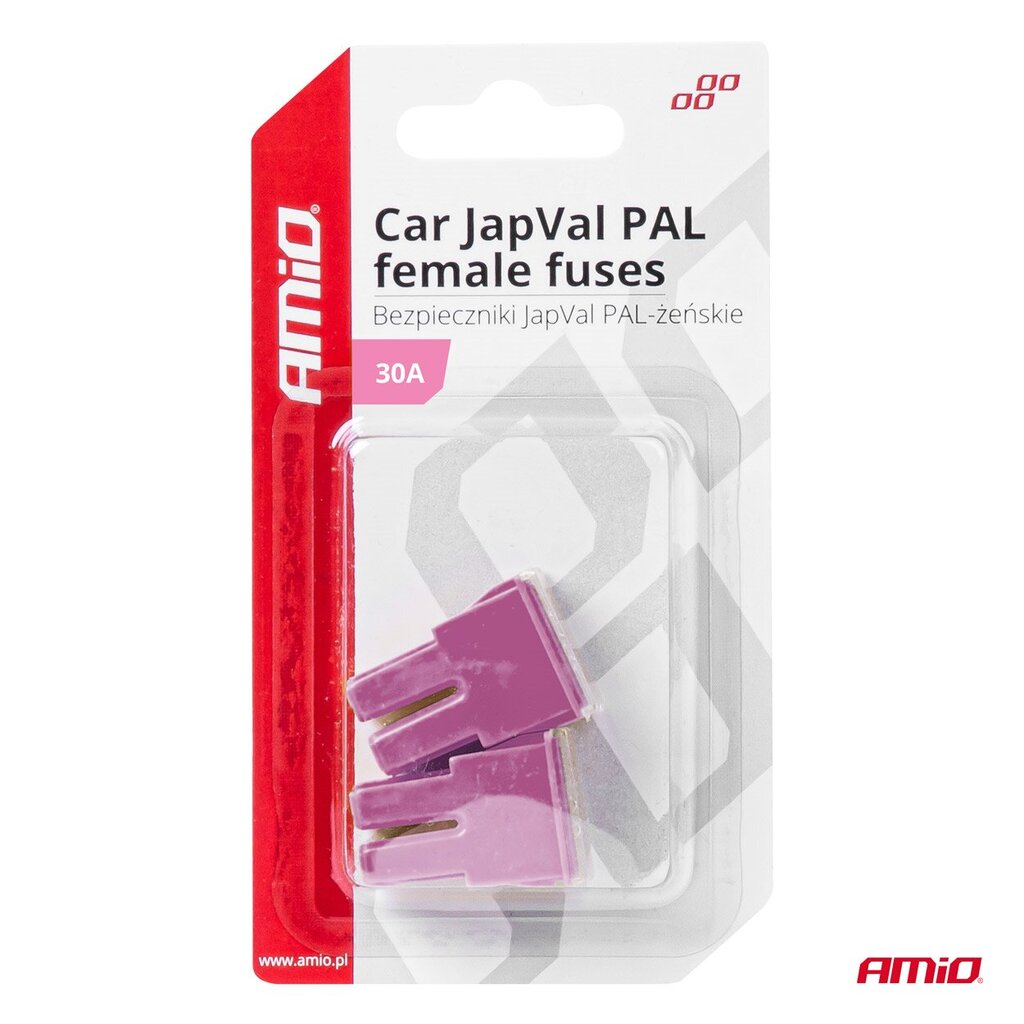 Suojaus JAPVAL PAL 2kpl naaras 30A hinta ja tiedot | Lisätarvikkeet autoiluun | hobbyhall.fi