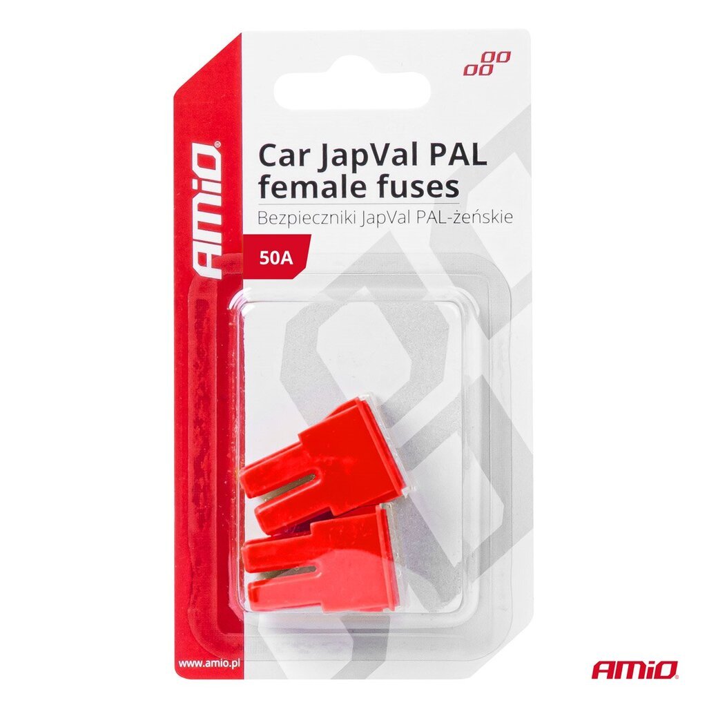 Suojaus JAPVAL PAL 2kpl naaras 50A hinta ja tiedot | Lisätarvikkeet autoiluun | hobbyhall.fi