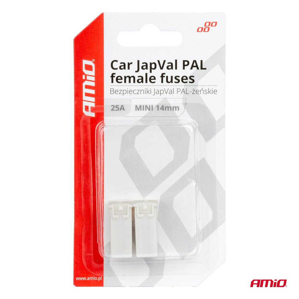 Suojaus JAPVAL PAL mini 2kpl naaras 14mm 25 hinta ja tiedot | Lisätarvikkeet autoiluun | hobbyhall.fi