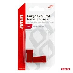 Suojaus JAPVAL PAL mini 2kpl naaras 14mm 50 hinta ja tiedot | Lisätarvikkeet autoiluun | hobbyhall.fi