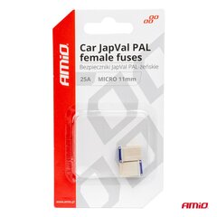 Suojaus JAPVAL PAL mikro 2kpl naaras 11mm 2 hinta ja tiedot | Lisätarvikkeet autoiluun | hobbyhall.fi