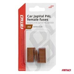 Suojaus JAPVAL PAL 2kpl naaras 25A lukko hinta ja tiedot | Lisätarvikkeet autoiluun | hobbyhall.fi