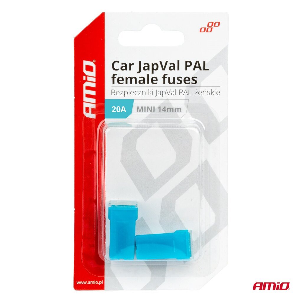 Suojaus JAPVAL PAL mini 2kpl naaras 14mm 20 hinta ja tiedot | Lisätarvikkeet autoiluun | hobbyhall.fi