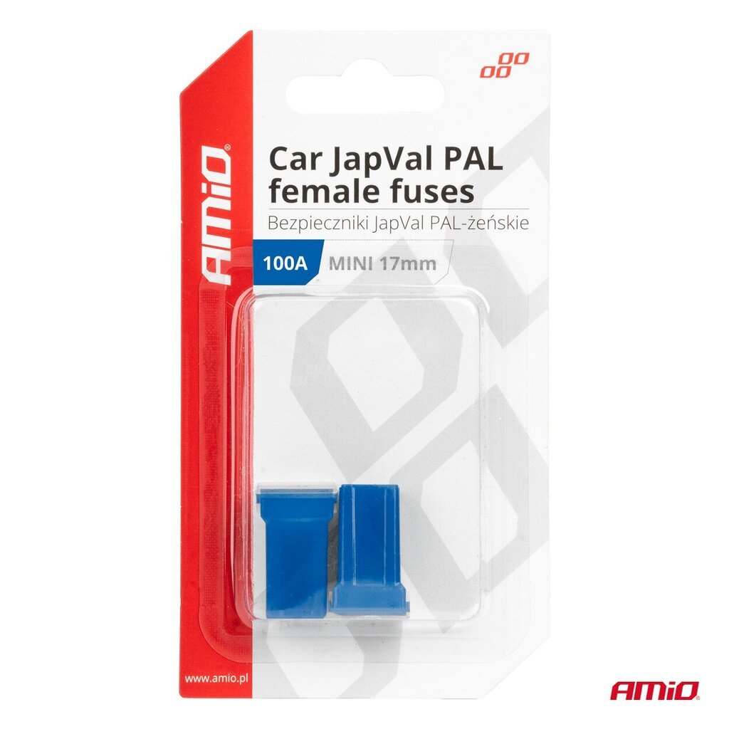 Suojaus JAPVAL PAL mini 2kpl naaras 17mm 10 hinta ja tiedot | Lisätarvikkeet autoiluun | hobbyhall.fi