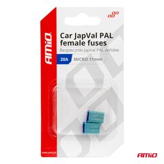 Suojaus JAPVAL PAL mikro 2kpl naaras 11mm 2 hinta ja tiedot | Lisätarvikkeet autoiluun | hobbyhall.fi