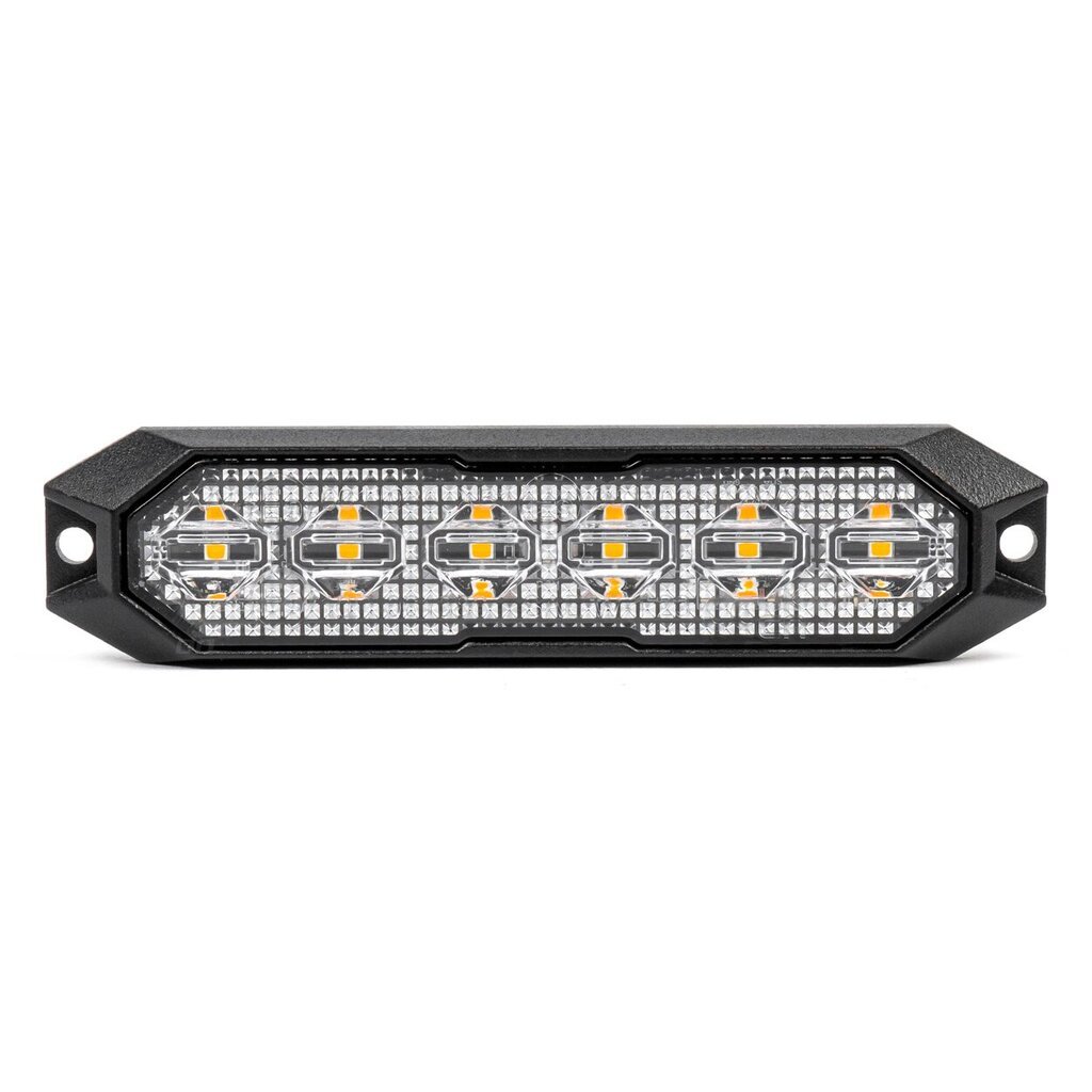 Ohut vilkku säleikkölle 12/24V 6*3W LED R65 R10 129*30 hinta ja tiedot | Lisätarvikkeet autoiluun | hobbyhall.fi