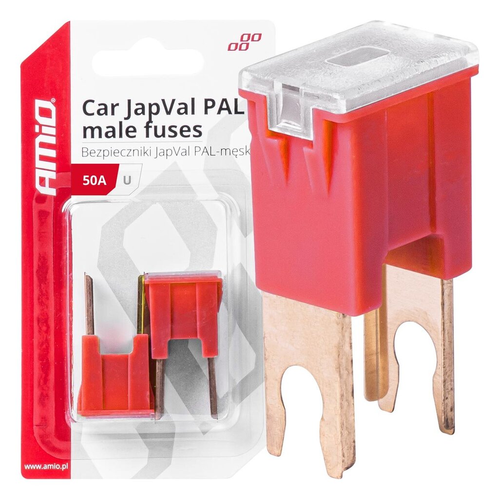 Suojaus JAPVAL PAL U 2 kpl uros 50A hinta ja tiedot | Lisätarvikkeet autoiluun | hobbyhall.fi